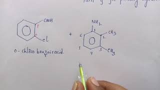 Synthesis of Mefenamic acid Antiinflammatory agent [upl. by Harrietta]