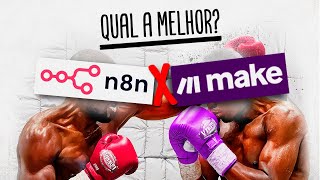 Comparativo make e n8n Qual a melhor ferramenta para criar automações [upl. by Julie]