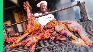 Kenyan MEAT TOUR in Nairobi BOILED COW HEAD amp Nyama Choma [upl. by Sharline738]