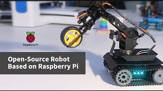 Adeept RaspTank Pro  Smart Robot Car Kit for Raspberry Pi with Robotic Arm [upl. by Petronella]