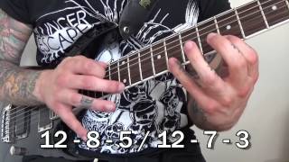 BEGINNER TAPPING EXERCISES  Matt Zerkovich Guitar Lesson [upl. by Eilrac]