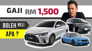 Gaji RM1500  Kereta Apa boleh Dapat [upl. by Martie397]