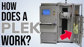 How Does A PLEK Machine Work  Righteous Guitars PLEK Demo [upl. by Adlanor]