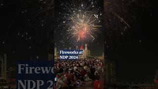 Fireworks at NDP2024 [upl. by Wirth145]