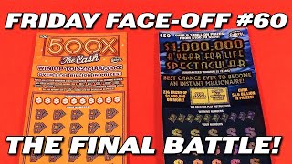 FRIFACEOFF 60 SERIES FINALE 50 TICKET BATTLE Florida Lottery Scratch Tickets [upl. by Scharaga753]