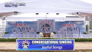 JMCIM  Congregational Singing  Joyful Songs  February 11 2024 [upl. by Adnahs]