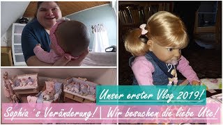 DER ERSTE VLOG 2019  Wir besuchen die liebe Ute  Reborn Baby Deutsch  Little Reborn Nursery [upl. by Ayama]