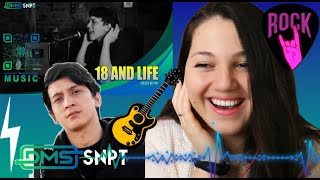 Skid Row  18 and Life Acoustic Cover SkyChild REACTION [upl. by Lamphere]