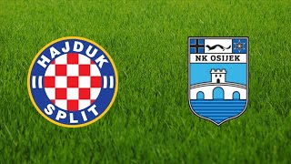 🔴HNK Hajduk Split vs NK Osijek LIVE STREAM [upl. by Htnicayh273]