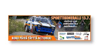 Sporttikoneralli 1372024 live [upl. by Bayly]