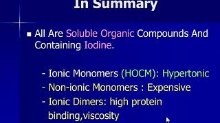 Contrast Media and Contrast Reactions Dr Muinov [upl. by Pontone]