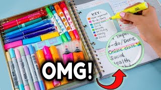 DIY STUDY HACKS How To Be PRODUCTIVE After School  Study Tips to Get BETTER GRADES [upl. by Lowney]