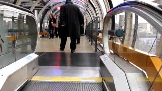 A ride on the Otis Escalators at the Pompidou Centre in Paris France [upl. by Bergerac]