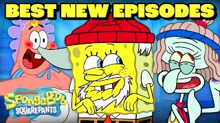 Best of NEW SpongeBob Episodes Part 2  1 Hour Compilation  SpongeBob [upl. by Annasoh948]