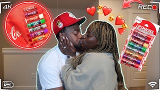 💋 CHAPSTICK CHALLENGE PT 2 MUST WATCH 💋 [upl. by Oetsira]