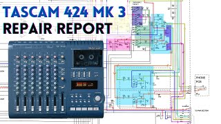 424 Mk III repair diary  Colour coding Schematics  Monitor buss [upl. by Acemahs942]