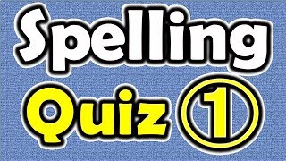 Spelling Quiz 1  ForB English Lesson [upl. by Wolliw]