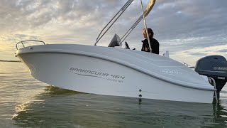 Okiboats Barracuda 464 wavester By aventure Yachting [upl. by Russ]