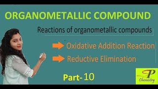 Oxidative Addition Reaction  Reductive Elemination Reaction  Detailed descriptions [upl. by Eniladam]