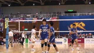 Volleyball 東レ vs サントリー2 Vプレミアリーグバレーボール 201339 [upl. by Namya]