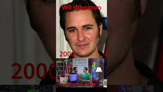 Wil Wheaton then and now wilwheaton startrek thebigbangtheoryfunniestmoments [upl. by Micheal]