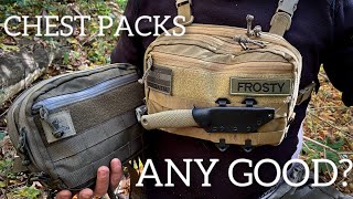 CHEST PACKS Good for Survival and Bushcraft Hiking  BASTION GEAR Tactical Chest Bag [upl. by Juliette]