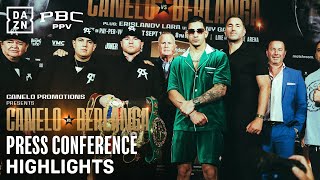 PRESS CONFERENCE HIGHLIGHTS  Canelo Alvarez vs Edgar Berlanga [upl. by Moriarty]