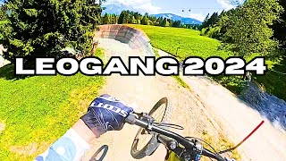 I Rode the Leogang World Cup Track 2024 and Lived to Tell the Tale [upl. by Idelson997]