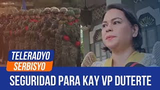 VP Duterte’s 400 military personnel unrelated to cops removal AFP  Balitapatan 07 August 2024 [upl. by Ayirp]