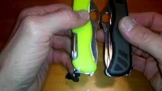 Victorinox New Soldier VS RescueToolComparativa [upl. by Srini169]