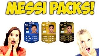 FIFA 14  MESSI PACKS [upl. by Manon]