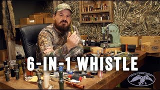 Duck Commander 6in1 Pintail Widgeon Whistle Duck Call Instructional Video [upl. by Sucramd]