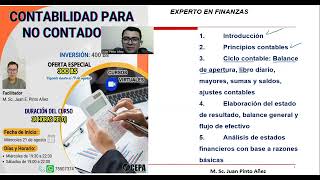 01 Curso de contabilidad para no contadores  CONTABILIDAD PARA NO CONTADORES  CURSO TALLER [upl. by Akinoj]