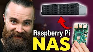 how to build a Raspberry Pi NAS it’s AWESOME [upl. by Arahahs]