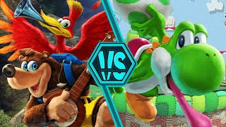 Who Would Canonically Win — Banjo amp Kazooie vs Yoshi [upl. by Anitsirhk771]