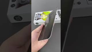 Privacy tempered glass installation unboxing oneplusmobiles [upl. by Michaella]