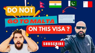 Don’t go to Malta on work visa 2024  New update in Malta  Nri Bhupender Singh [upl. by Olnee439]