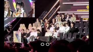 IDOLS REACTION HANNI PHAM SPEAKING ENGLISH  GDA 2023REAL SOUND [upl. by Neelhtakyram]