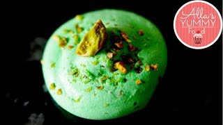 How to Make Pistachio Meringue Cookies  Easy Meringue Recipe [upl. by Wiseman219]