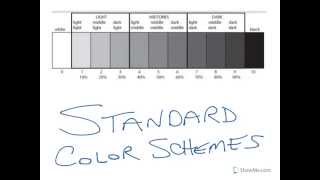 ACHROMATIC  STANDARD COLOR SCHEME [upl. by Gairc]