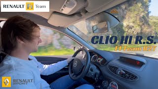 TOUR NAUSÉEUX 🤢 EN RENAULT CLIO III RS F1 TEAM R27 🔥 [upl. by Bodi457]