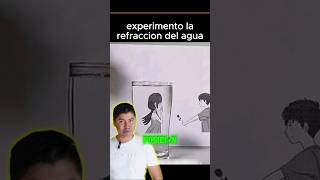 refracción del agua experimento de física [upl. by Yraccaz457]