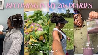 BECOMING IN MY 20s DIARIES  Going Vegan For 30 Days  Meal Prepping [upl. by Sly]