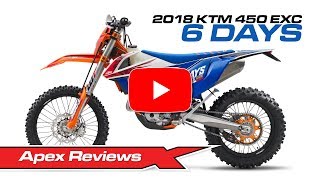 2018 KTM 450 EXC 6 Days Review [upl. by Eliezer]