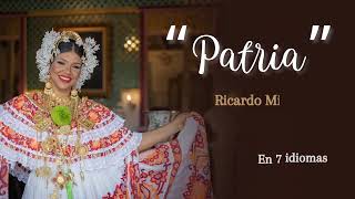 Patria  Ricardo Miró en 7 idiomas [upl. by Koziarz]