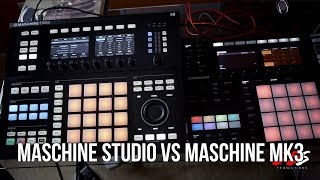 MASCHINE MK3 VS MASCHINE STUDIO [upl. by Avi]