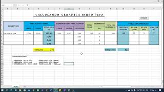 Cerámica Porcelanato y Pegamento Pared Piso ¿Como Calcularlo También en Ingles DESCARGALO [upl. by Siegfried471]