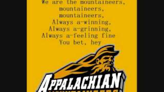 Appalachian State Mountaineers Fight Song [upl. by Eiznyl]