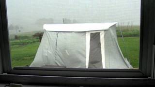 Springbar Tent in High Winds [upl. by Eal770]