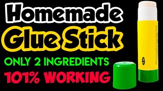 How to make glue stick at home  glue stick banane ka tarikahomemade fevi stick glueSajals art [upl. by Arakahs]